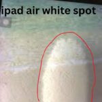 ipad air white spot