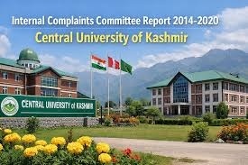 Internal+Complaints+Committee+Report+2014-2020+Central+University+of+Kashmir