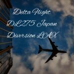 Delta Flight DL275 Japan Diversion LAX