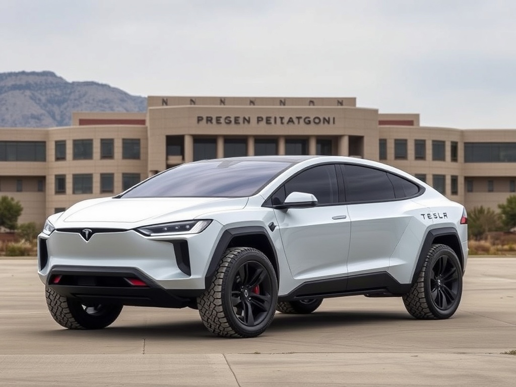 Pentagon Big Tech Tesla Cybertruck