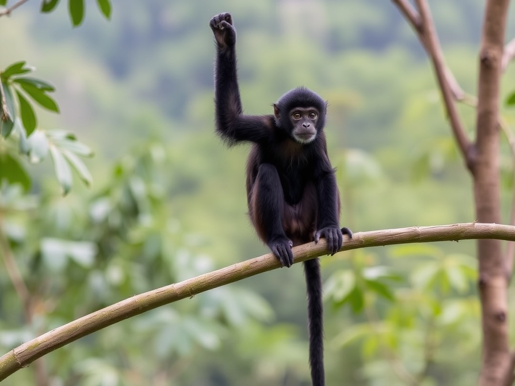 Spider Monkey Monkeys