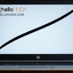 black line on laptop screen hp