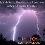 Multiple Severe Thunderstorm Alerts Issued for South Carolina Counties