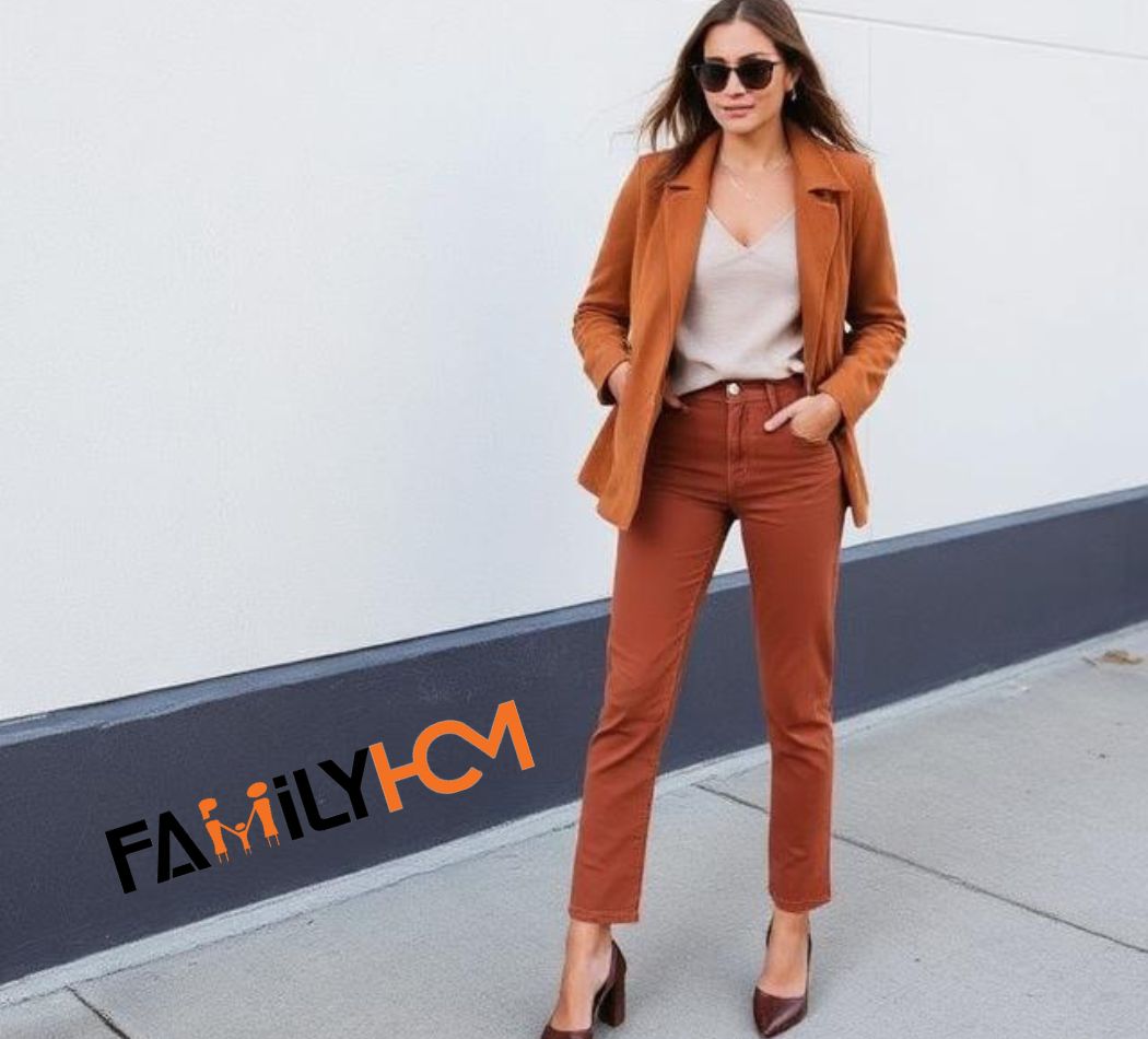 Brown Jeans Fashion Trend