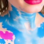 how to get food coloring off skin